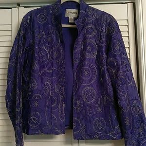 Ladies Chico's Size 2 Trendsetter Jacket